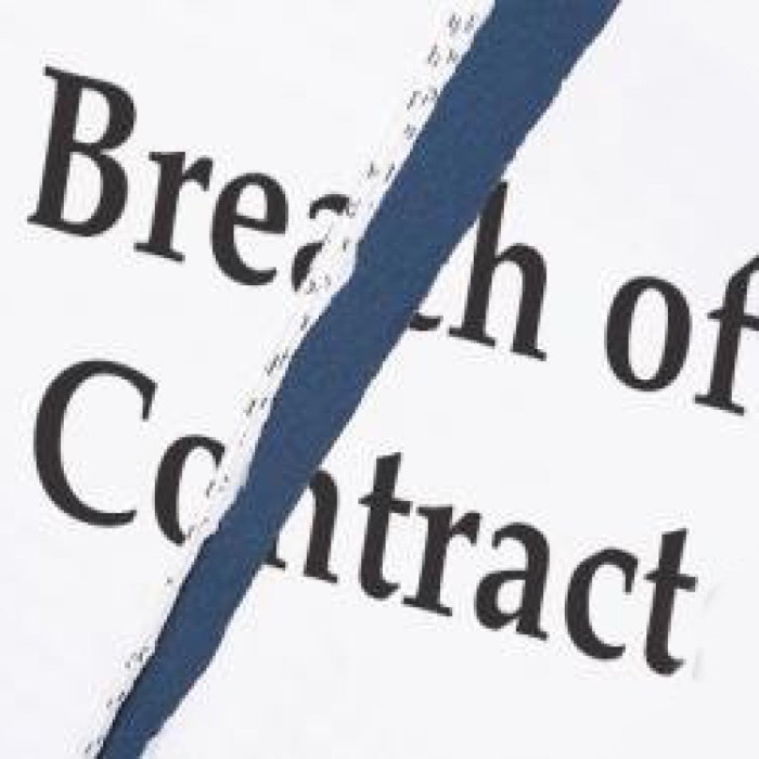 Breach contract