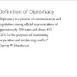 Diplomacy