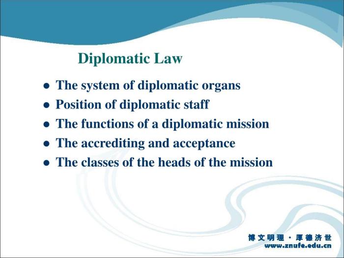 Diplomatic conventions ranks precedence