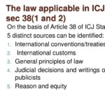 Law international sources ppt presentation powerpoint